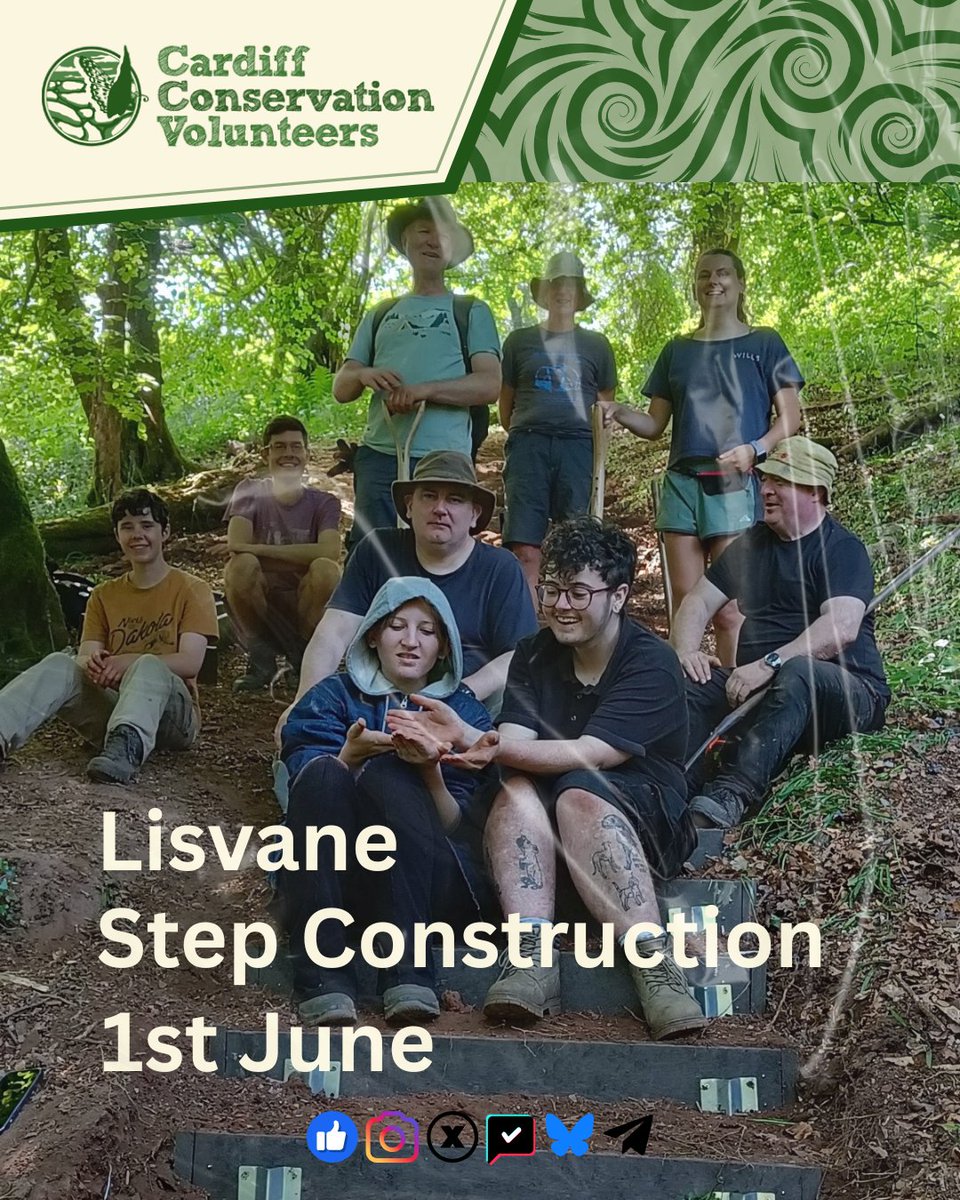 CCV_Wales's tweet photo. https://t.co/SjuCMxi5Y7

#cardiff #volunteer #conservation #wales #saveourwildisles #woodlandtrust #rspb #wildlifetrust https://t.co/2EpIeJKDYo