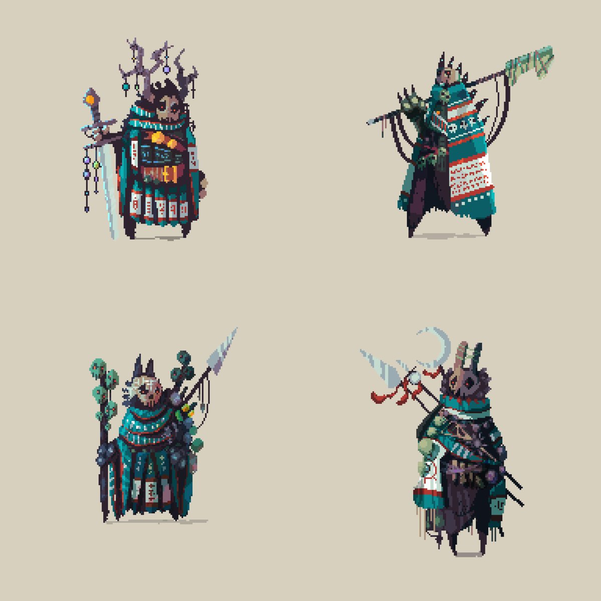 penusbmic's tweet image. Da whole crew so far #pixelart