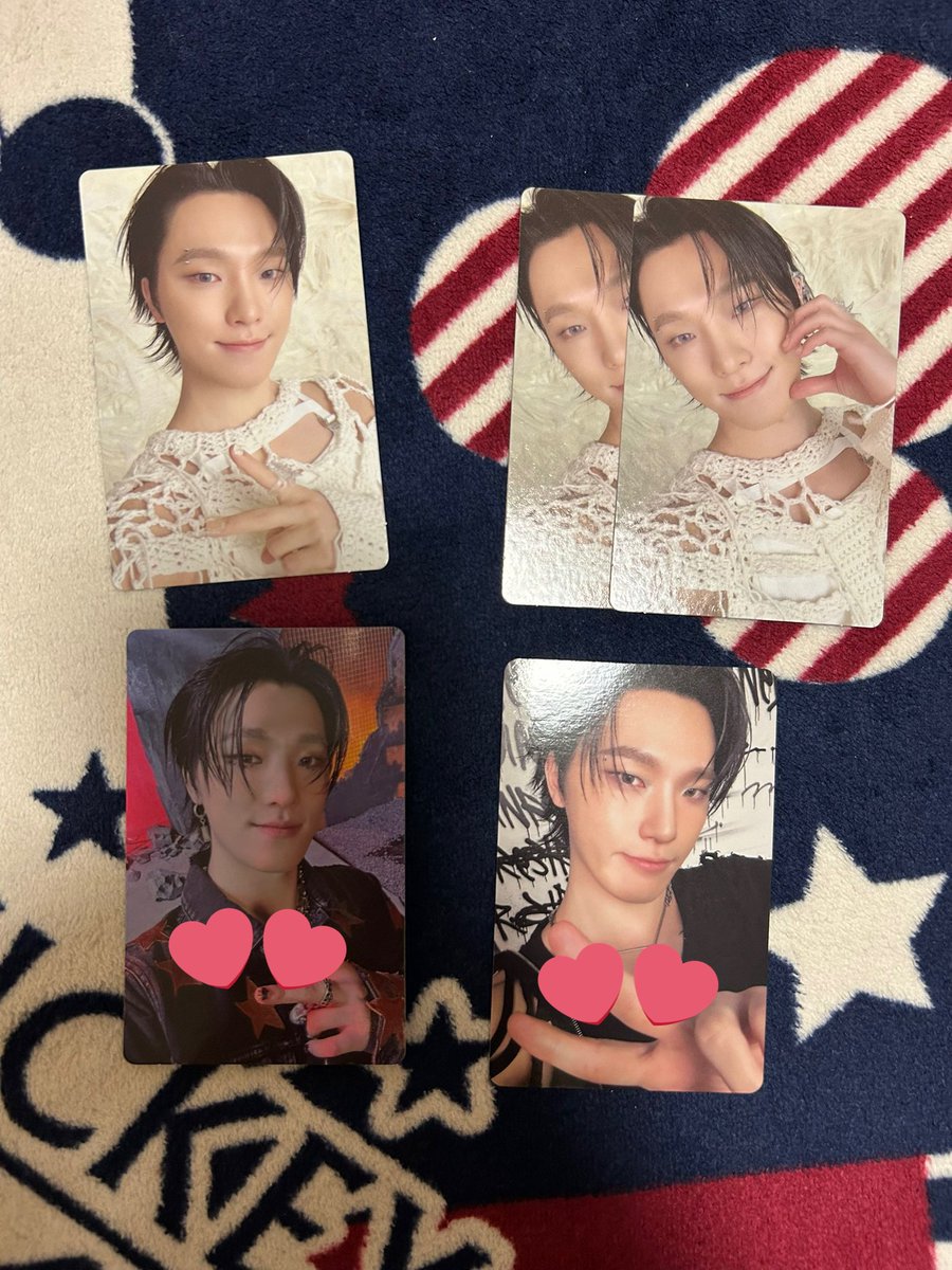 1996___jh's tweet photo. @_lvt_17 お返事遅くなってしまいすみません🙇‍♂️
当方同種同士を求めているのですが、ハートのものが同種のうじくんがある感じで大丈夫ですか？
もし2枚なら2:2の同種交換でお願いします🙇🏻‍♀️ https://t.co/lWqe0u2fv2