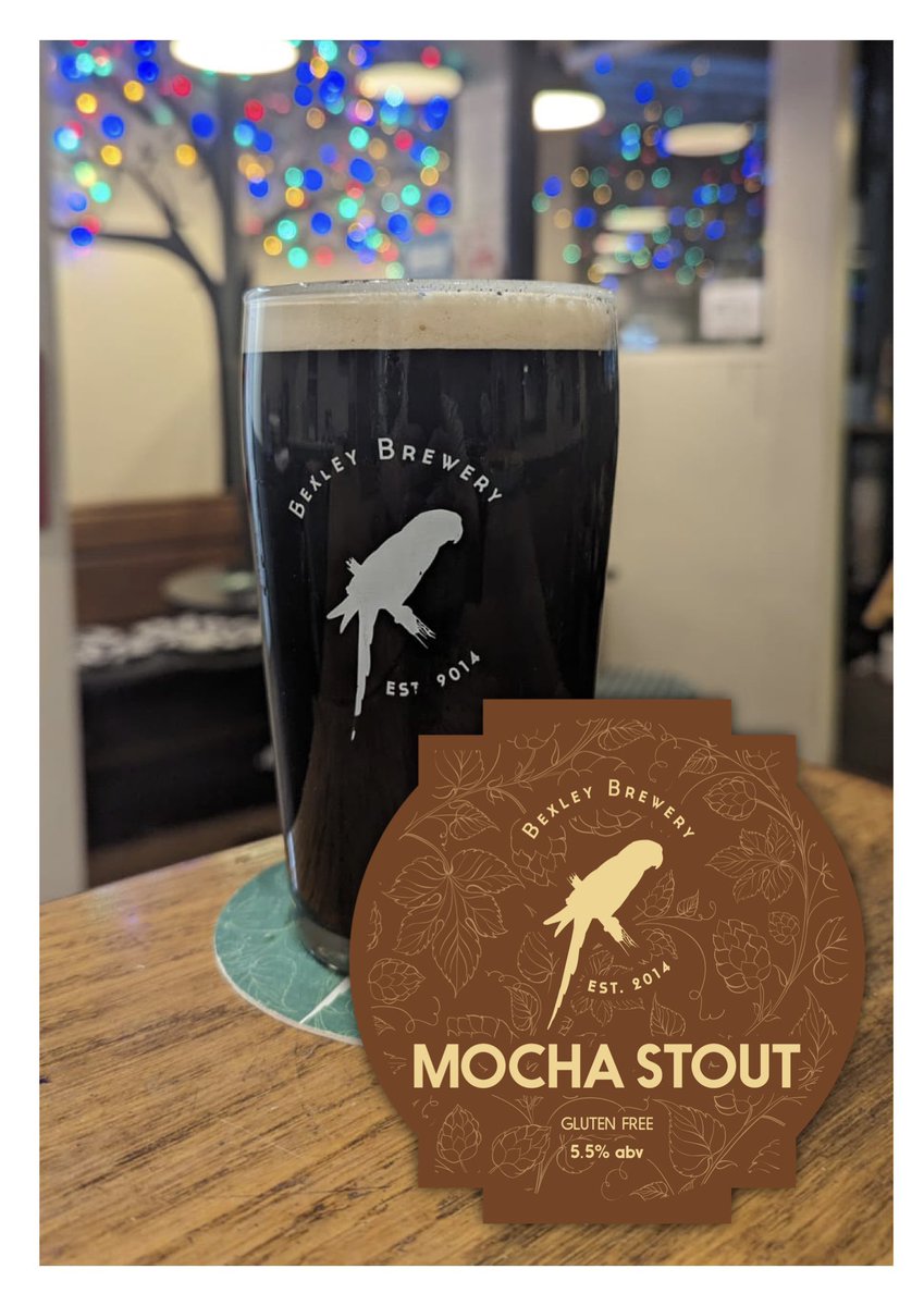 Bexley Brewery (@bexleybrewery) on Twitter photo Some great news from our friends at <a href="/BexleyCAMRA/">Bexley CAMRA</a>.
Our lovely Mocha Stout only went and won ‘Beer of the Festival’ at the Bexley Beer festival!
Thank you to everyone who chose our beer - we’re definitely feeling the local beer love! 🍻😀
#mochastout #glutenfree #glutenfreebeer Some great news from our friends at <a href="/BexleyCAMRA/">Bexley CAMRA</a>.
Our lovely Mocha Stout only went and won ‘Beer of the Festival’ at the Bexley Beer festival!
Thank you to everyone who chose our beer - we’re definitely feeling the local beer love! 🍻😀
#mochastout #glutenfree #glutenfreebeer