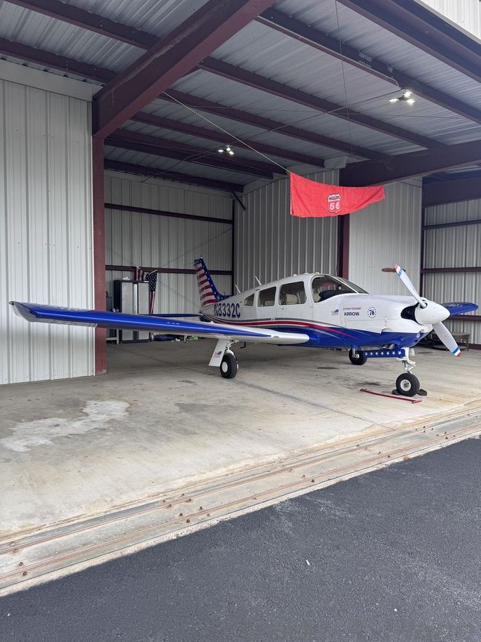 TradeAPlane's tweet photo. ✈️1976 PIPER ARROW II Single Engine Piston for sale located in Tifton GA. Priced at $250,000. ARROW FORCE ONE!!!
This plane has it all. New paint, new panel, new interior, new prop &amp; more!

👀 See more photos &amp; details at 👇
https://t.co/OaRdulXSXn

#TradeAPlane #AircraftForSale https://t.co/4VRvI8ViMk