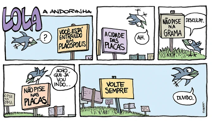 história com Lola, de 2011. Saiu na Folhinha @folha 