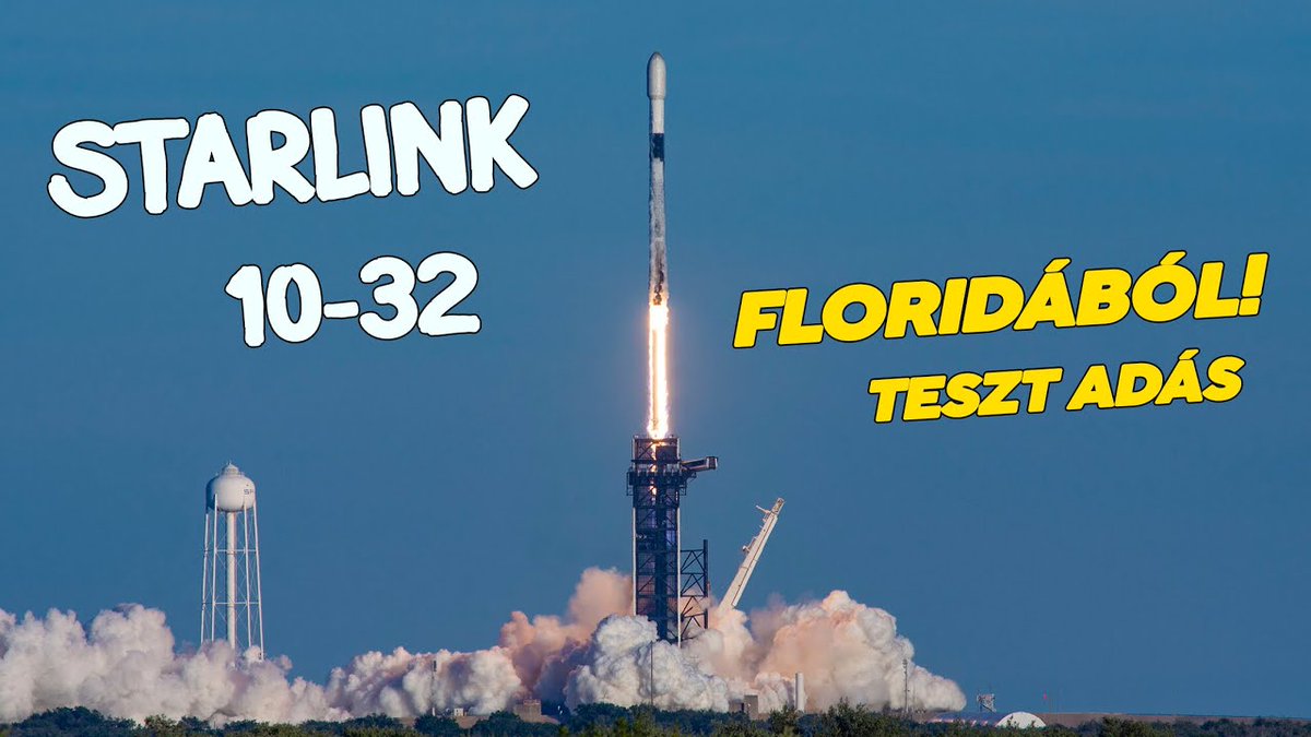 Élőben egyenesen Floridából! A közvetítés linkje kommentben: youtube.com/watch?v=5FfADB…
Időpont: 15:10
Tesztjelleggel élőben közvetítjük a helyszínről, Floridából a SpaceX Starlink 10-32 küldetés indítását! Tartsatok velünk, ha tehetitek!