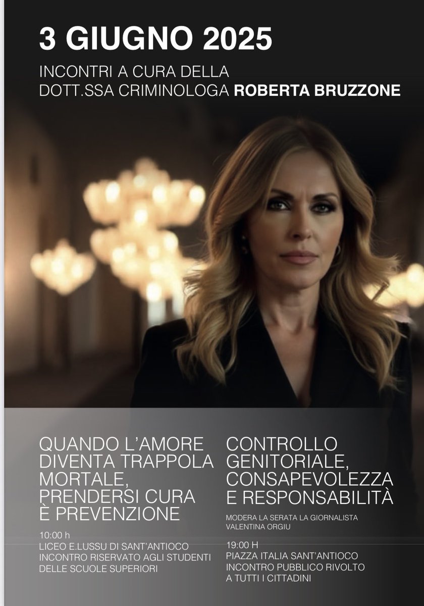 RobertaBruzzone's tweet photo. Il 3 giugno a Sant’Antioco doppio appuntamento… https://t.co/334Ts80IGF