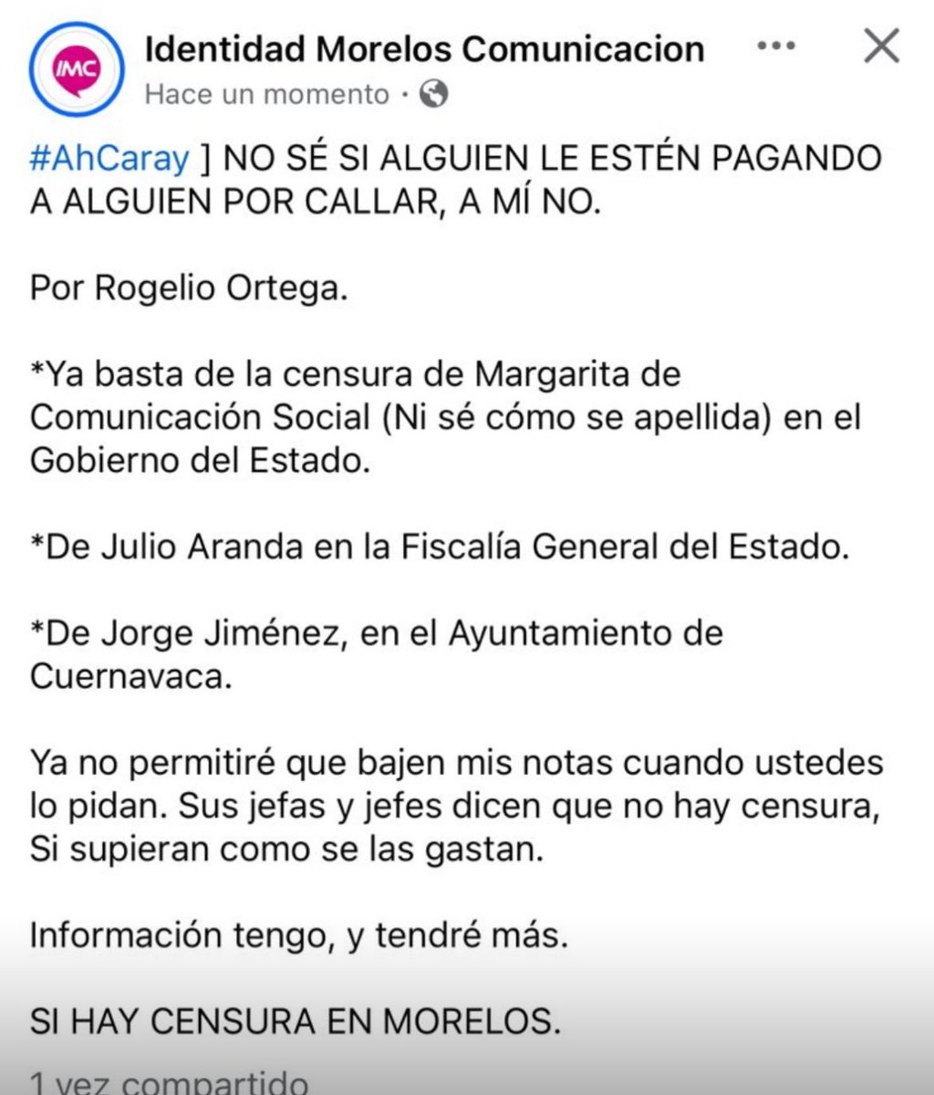 El Poder de Morelos tweet media