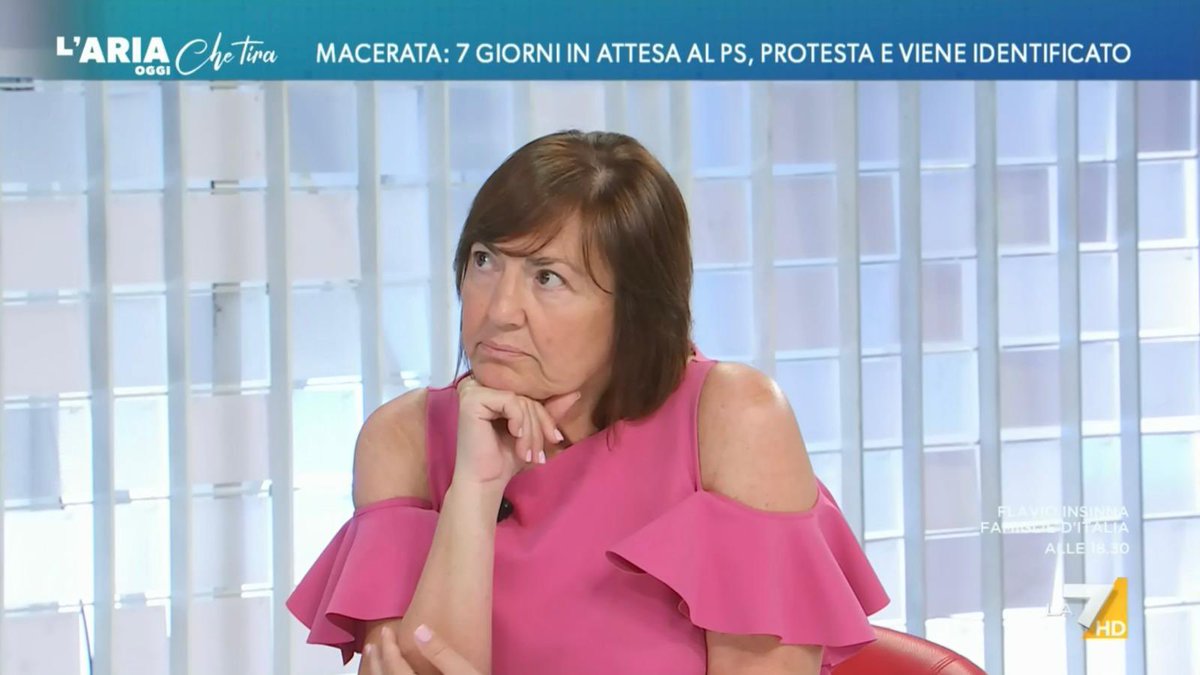 Renata Polverini (@renatapolverini) on Twitter photo Oggi a <a href="/Ariachetira/">L'aria che tira</a> abbiamo parlato di #sanità Oggi a <a href="/Ariachetira/">L'aria che tira</a> abbiamo parlato di #sanità