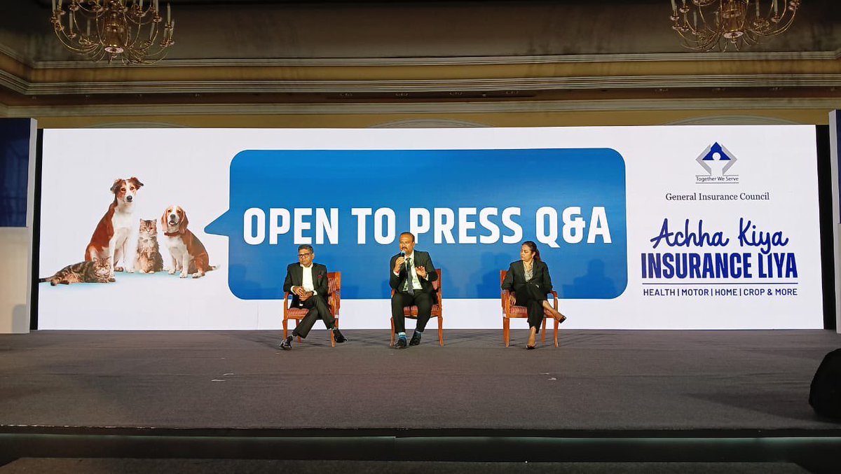 tapansinghel's tweet photo. Proud to launch ‘Achha Kiya Insurance Liya’- a bold step by the General Insurance Council to make insurance simple, relatable, and empowering.
Let’s move from fear to clarity, from jargon to everyday relevance.
#AchhaKiyaInsuranceLiya #GeneralInsuranceCouncil #EmpoweringIndia https://t.co/4uLKtZjpCE
