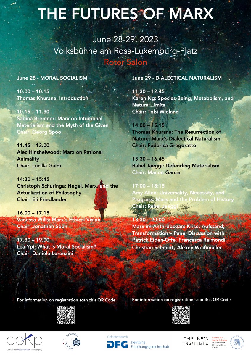 CPKP - Center for Post-Kantian Philosophy (@cpkp_potsdam) on Twitter photo OUT NOW: Special Issue on Marx's Dialectical Naturalism in Deutsche Zeitschrift für Philosophie, featuring S Vaccarino Bremner, A Hinshelwood, T Khurana & K Ng. degruyterbrill.com/document/doi/1…
academia.edu/129604888/Marx…
<a href="/HegelianNews/">Hegelian News</a> <a href="/WarwickPostKant/">Warwick Post-Kantian Philosophy Centre</a> <a href="/ColumbiaCCCT/">Columbia Center for Contemporary Critical Thought</a> OUT NOW: Special Issue on Marx's Dialectical Naturalism in Deutsche Zeitschrift für Philosophie, featuring S Vaccarino Bremner, A Hinshelwood, T Khurana & K Ng. degruyterbrill.com/document/doi/1…
academia.edu/129604888/Marx…
<a href="/HegelianNews/">Hegelian News</a> <a href="/WarwickPostKant/">Warwick Post-Kantian Philosophy Centre</a> <a href="/ColumbiaCCCT/">Columbia Center for Contemporary Critical Thought</a>