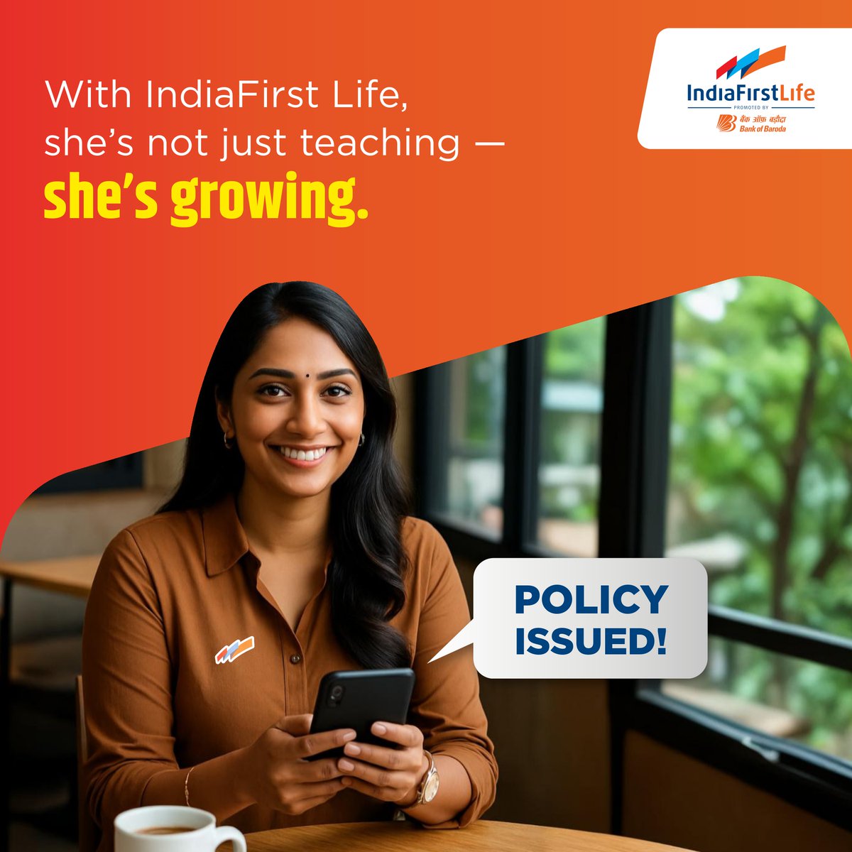 IndiaFirst_Life's tweet photo. Teaching doesnt stop with the classroom. At IndiaFirst Life, educators can build futures as trusted Advisors. Explore the opportunity – DM to Become an Advisor with IndiaFirst Life Insurance.
Disclaimer: https://t.co/rZgkmKKKyr
#TeacherToAdvisor #IndiaFirstLife #AdvisorCareers #SecondInnings