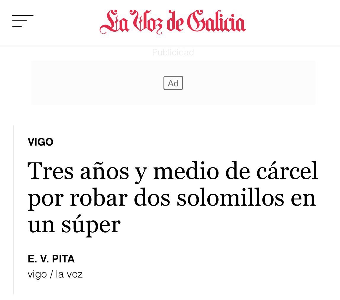 De nuevo ha pasado. Agredir sexualmente a cuatro menores, es menos grave que robar dos solomillos. 
No sale ni a medio solomillo por niña.
