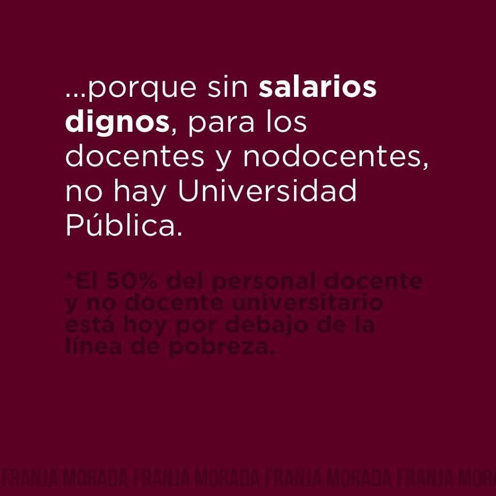 Espacio_PAR's tweet photo. 🔴 PRESENTACIÓN DEL NUEVO PROYECTO DE LEY DE FINANCIAMIENTO UNIVERSITARIO

Llamamos a toda la sociedad argentina a defender las Universidades y a todo el arco político en su conjunto a acompañarla por el futuro de la educación pública argentina. https://t.co/3DWozwGazo