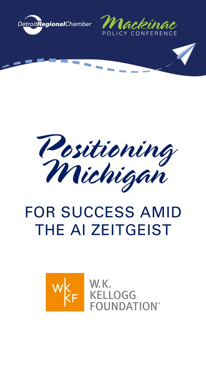 As Michigan continues to build and advance economic opportunities by fostering innovation, the use and implementation of AI can support the state’s talent strategies. <a href="/jamonalexander/">Jamon Alexander</a>, <a href="/aialex91/">Alex Kotran</a>, and <a href="/TiffTaylorDET/">Tiffany C. Taylor</a> join the <a href="/WK_Kellogg_Fdn/">WKKF</a>'s Yazeed Moore at 9 a.m. in the Brighton