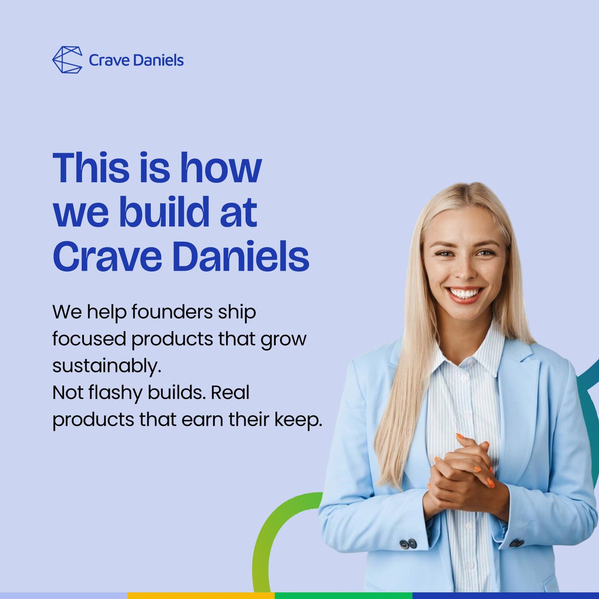 Build a useful product for real people.
Contact us to outsource your product build to a team with proven experience and a track record for successful products.

Book a call with us 👉 cravedaniels.com/contact-us