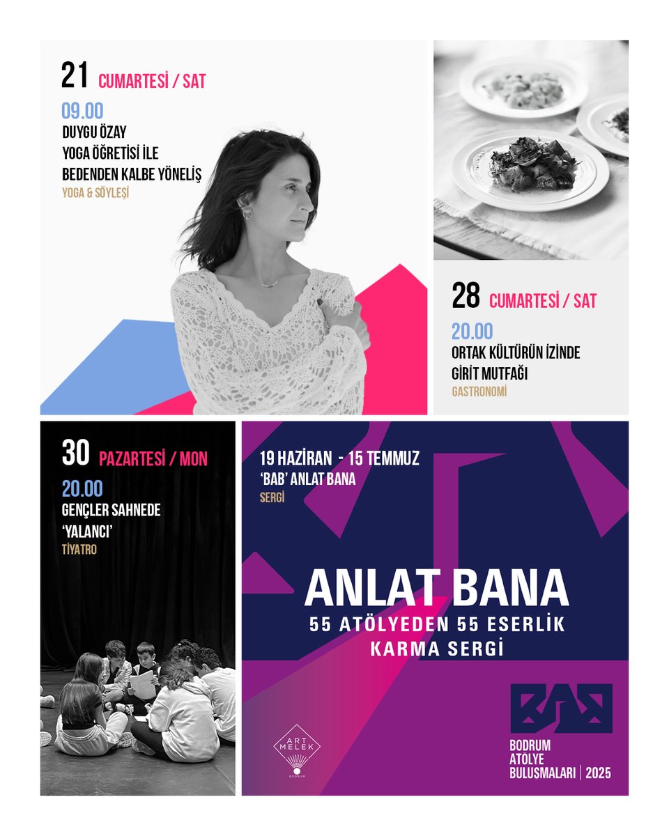 Haziran ayı etkinlik takvimimiz yayında! 

…

Our June event calendar is now live! 

#insperabodrum #insperadahaziran #insperahaziranayıetkinliktakvimi #juneevents #bodrumetkinlik #bodrumkonser #bodrumsöyleşi #bodrumtiyatro