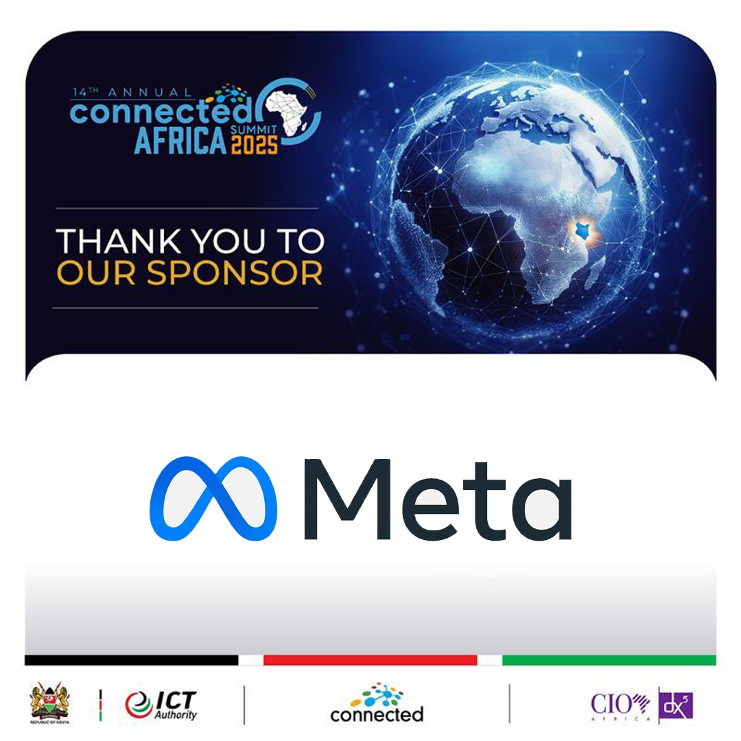 Connected Africa Summit 2025 (@cas2025_) on Twitter photo Proud to Have <a href="/Meta/">Meta</a> On Board at Connected Africa Summit 2025!
At the forefront of digital innovation and community building, Meta continues to drive conversations that matter.
#ConnectedAfricaSummit2025 #CAS2025 #Meta #DigitalInclusion #TechForAfrica <a href="/ICTAuthorityKE/">ICT Authority</a> <a href="/dx5ve/">CIO Africa by dx5ve</a> Proud to Have <a href="/Meta/">Meta</a> On Board at Connected Africa Summit 2025!
At the forefront of digital innovation and community building, Meta continues to drive conversations that matter.
#ConnectedAfricaSummit2025 #CAS2025 #Meta #DigitalInclusion #TechForAfrica <a href="/ICTAuthorityKE/">ICT Authority</a> <a href="/dx5ve/">CIO Africa by dx5ve</a>