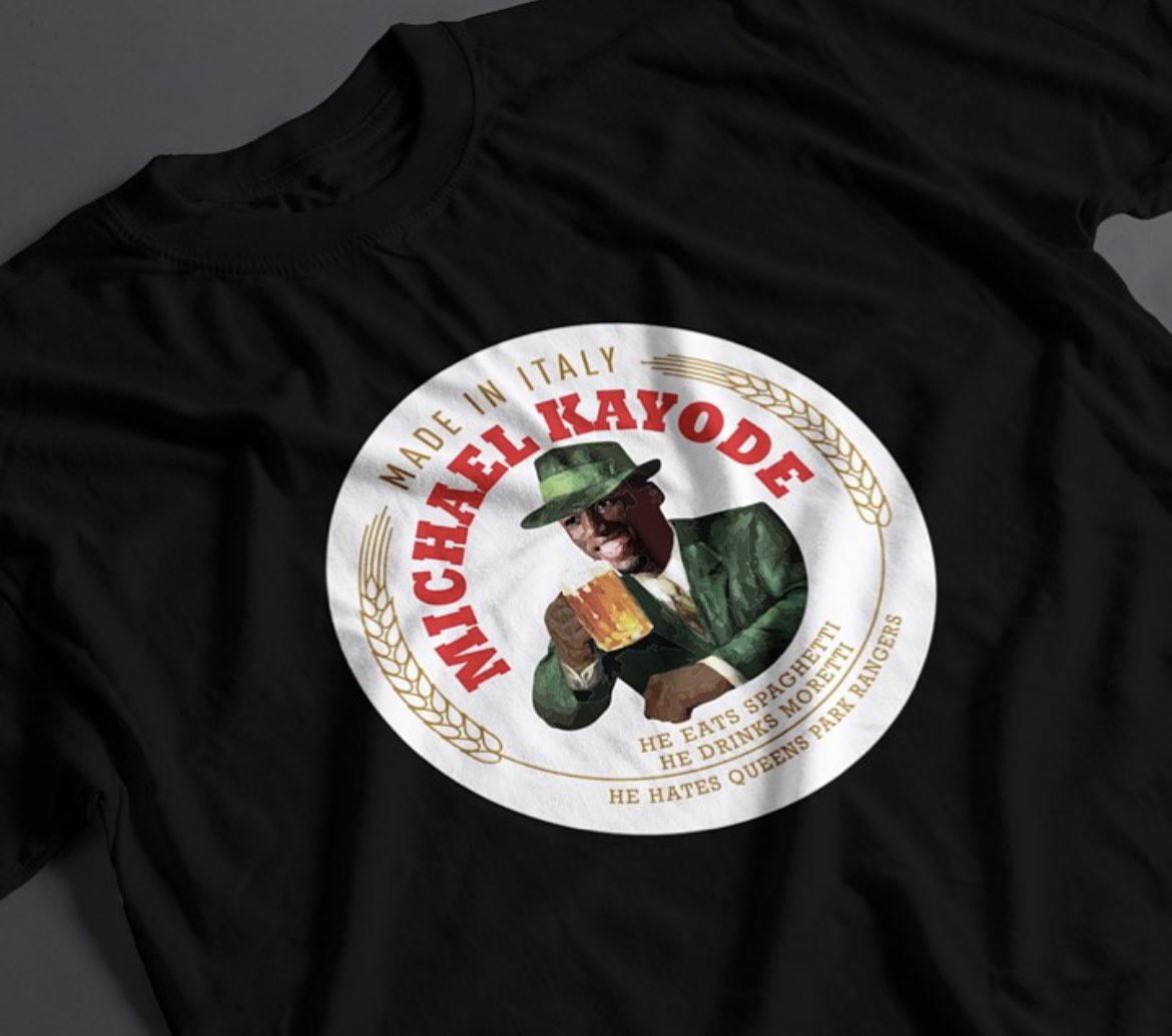 StoreTw8's tweet image. 5 more years of eating spaghetti and drinking moretti 🍽️🍻
Get your Kayode T-Shirt today…
Available in two designs…
👉tw8casuals.co.uk