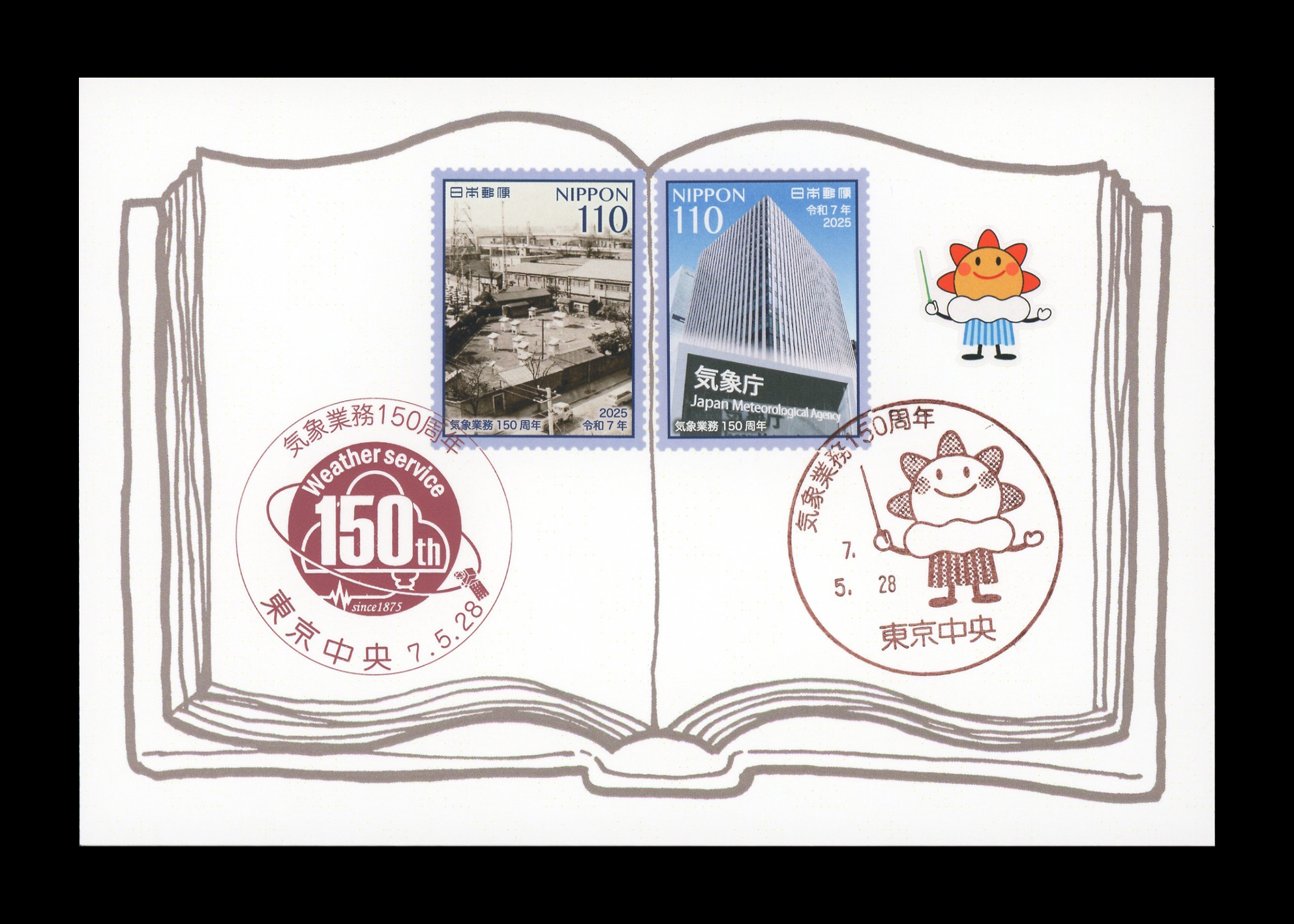 気象業務150周年 | 日本郵便株式会社