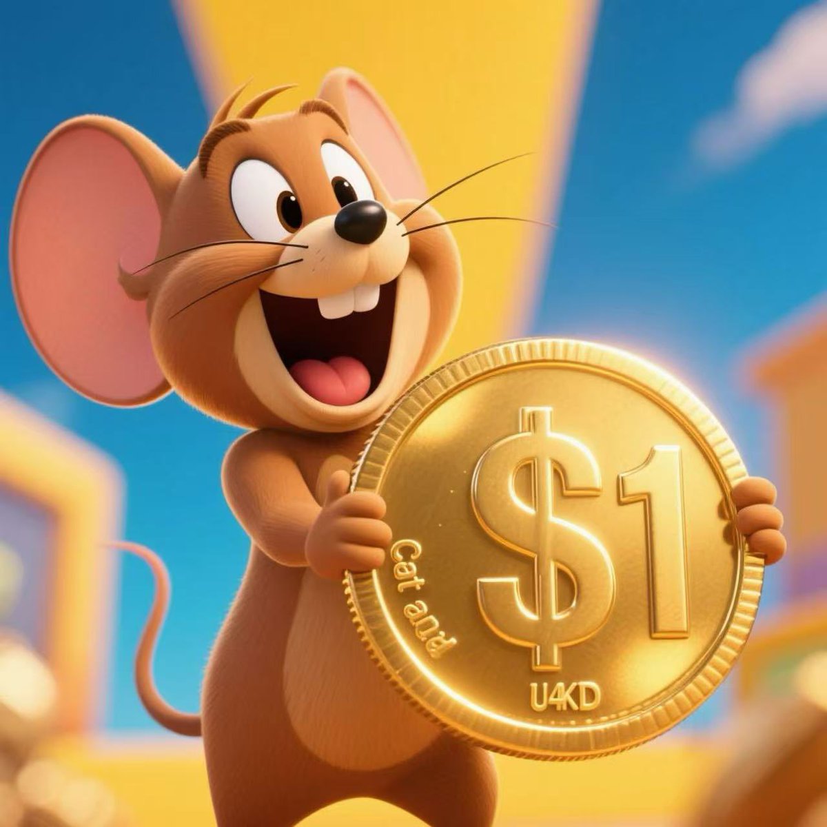 What will happen when Jerry mouse comes here? CA  0x7efdc40b67ea4691b1de4ccb8ca45f3b6d204444 💹💹