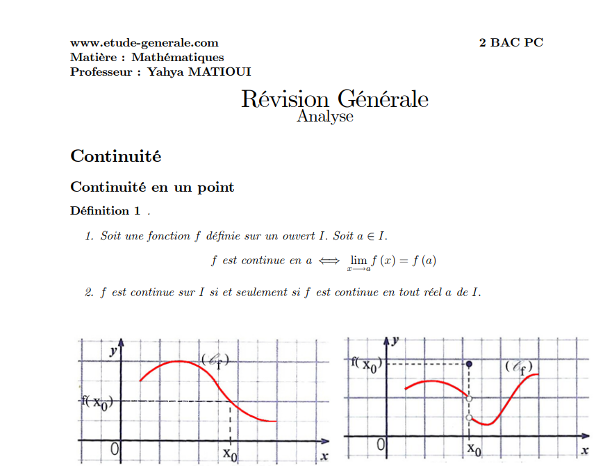 etudegenerale's tweet photo. (2 bac pc et svt)
Révision générale de la section d'analyse ✍️
https://t.co/QNlUn7yNRl
#math #Maths #mathematics #mathématiques #2bac https://t.co/jAgBjPad0u