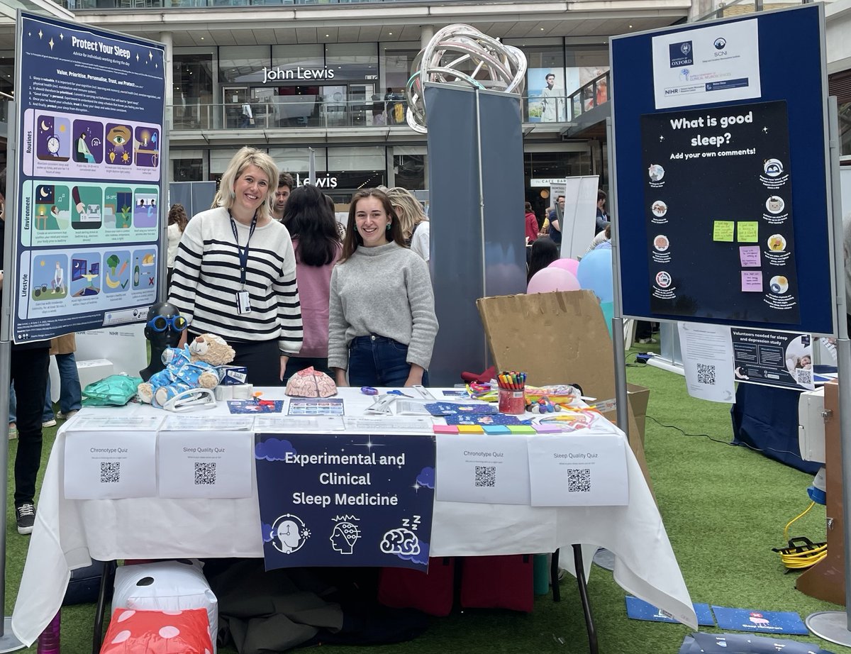SleepCircadianNeuro (@oxscni) on Twitter photo 📸Here is a sneak peek of last year's event! We look forward to meeting you again and showing all the research we have been doing!
📰Interested in the BRC's Better Sleep Theme? Check out the latest newsletter: bit.ly/3SqYCY2🧵2/2
<a href="/OxfordBRC/">NIHR Oxford Biomedical Research Centre</a> <a href="/OxHealthBRC/">Oxford Health Biomedical Research Centre</a> <a href="/OxfordHealthNHS/">Oxford Health NHS FT</a> 📸Here is a sneak peek of last year's event! We look forward to meeting you again and showing all the research we have been doing!
📰Interested in the BRC's Better Sleep Theme? Check out the latest newsletter: bit.ly/3SqYCY2🧵2/2
<a href="/OxfordBRC/">NIHR Oxford Biomedical Research Centre</a> <a href="/OxHealthBRC/">Oxford Health Biomedical Research Centre</a> <a href="/OxfordHealthNHS/">Oxford Health NHS FT</a>