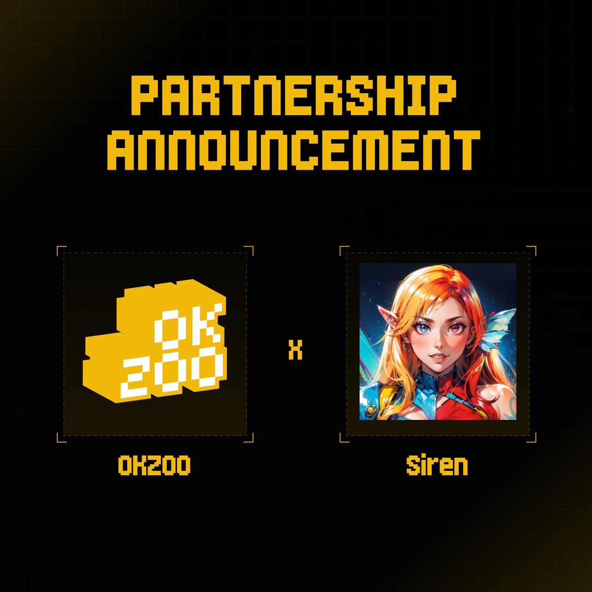 OKZOO is excited to announce a new partnership with Siren!

For the first time, <a href="/genius_sirenBSC/">siren</a>’s AI analyst agent will be informed by real-world data from the AIoT network — setting a new standard for intelligence and automation on <a href="/BNBCHAIN/">BNB Chain</a>.