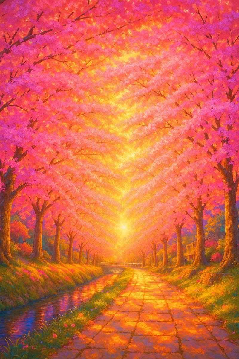 kenzineer's tweet photo. 人物やキャラの次は風景や背景かな😊
色変えるだけで大分違うけど、指定の仕方で大分同じような画像が生成できるね✨ https://t.co/KtQwTsvzwa
