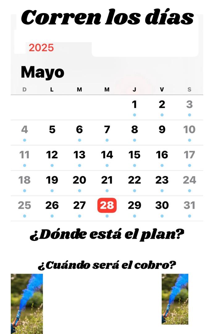 A tres días del triunfo de la abstención, todavía no se conoce el plan para cobrar... 
¿Cuándo creen que será eso?.