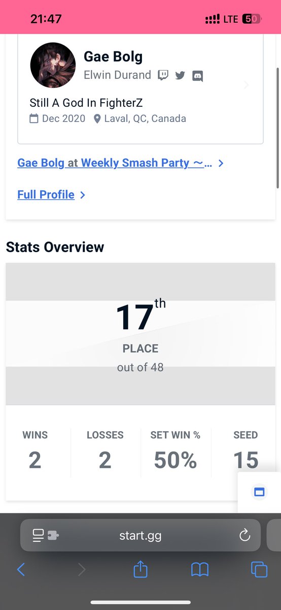 Went 2-2 at the big Tokyo weekly losing to Kept and Ocha, 2 lumirank players 😭 so far the level is very high, and everyone makes me sweat. It seems like everyone knows every matchups, and i noticed the japanese players here all have very high reaction time