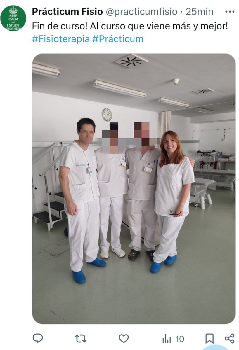 Mayoría de edad como profesores asociados #fisioterapia #practicum <a href="/URJCFCS/">Facultad de Ciencias de la Salud-URJC</a> <a href="/urjc/">URJC</a> #HUFuenlabrada