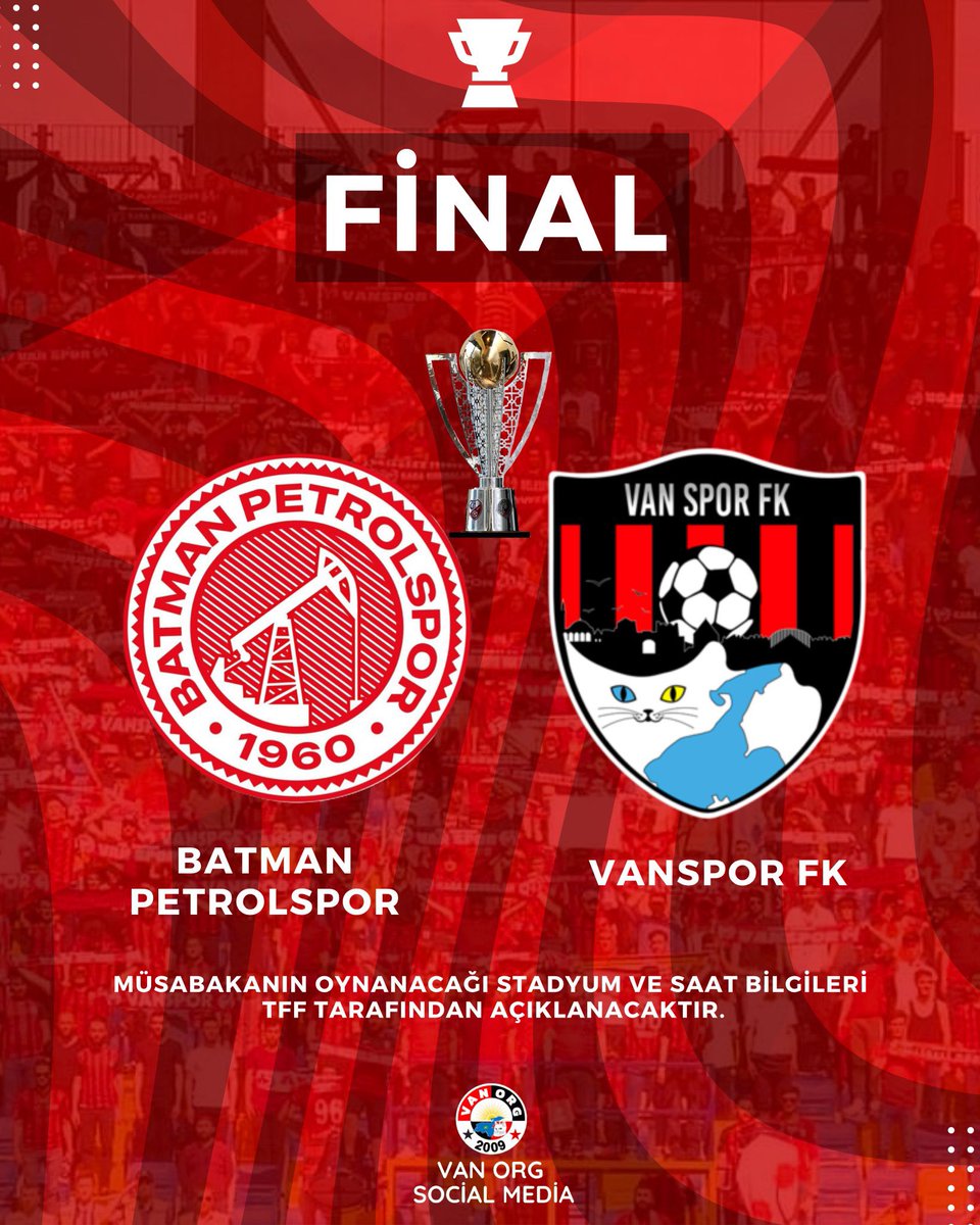 sıraç ünlü (@siracunlu65) on Twitter photo ⚪️🔴 Batman Petrolspor - Vanspor 🔴⚫️
Finale bak Real Madrid Barselona gibi 🇹🇷
İlahi adalet işte, Kardeşlik ruhu içerisinde bir maç olacak inşallah iki takım için hayırlı olsun
@batmanpetrolsk_ <a href="/vansporfk/">Vansporfk</a>
<a href="/elazigspororgtr/">Seza Çimento Elazığspor</a> <a href="/sahin_serifoglu/">Şahin Şerifoğulları 🇹🇷</a> <a href="/hanoglu_gokhn/">Gökhan HANOĞLU</a> <a href="/eroltemelll/">eroltemel</a> ⚪️🔴 Batman Petrolspor - Vanspor 🔴⚫️
Finale bak Real Madrid Barselona gibi 🇹🇷
İlahi adalet işte, Kardeşlik ruhu içerisinde bir maç olacak inşallah iki takım için hayırlı olsun
@batmanpetrolsk_ <a href="/vansporfk/">Vansporfk</a>
<a href="/elazigspororgtr/">Seza Çimento Elazığspor</a> <a href="/sahin_serifoglu/">Şahin Şerifoğulları 🇹🇷</a> <a href="/hanoglu_gokhn/">Gökhan HANOĞLU</a> <a href="/eroltemelll/">eroltemel</a>