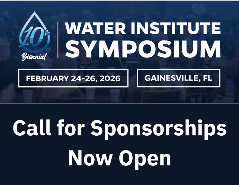 UF Water Institute (@ufwater) on Twitter photo Stand out as a leader in water research and management by sponsoring the 2026 UF Water Institute Symposium! A new Sponsor Exhibit Area works as the central hub for all networking events, the Career Fair, the Poster session, & more.
Learn more: bit.ly/3Fx1CPB
#ufwater26 Stand out as a leader in water research and management by sponsoring the 2026 UF Water Institute Symposium! A new Sponsor Exhibit Area works as the central hub for all networking events, the Career Fair, the Poster session, & more.
Learn more: bit.ly/3Fx1CPB
#ufwater26