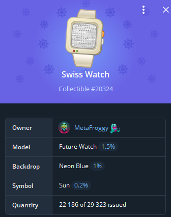 MetaFroggy_'s tweet image. To celebrate my new role at @TON_SocietyEU, I would like to onboard someone into @ton_blockchain by giving away this Swiss Watch "Future Watch". ⌚️🎁
As @crownmax did, I will select a winner when I'll reach 10K followers 🔥
Share wallet bellow!