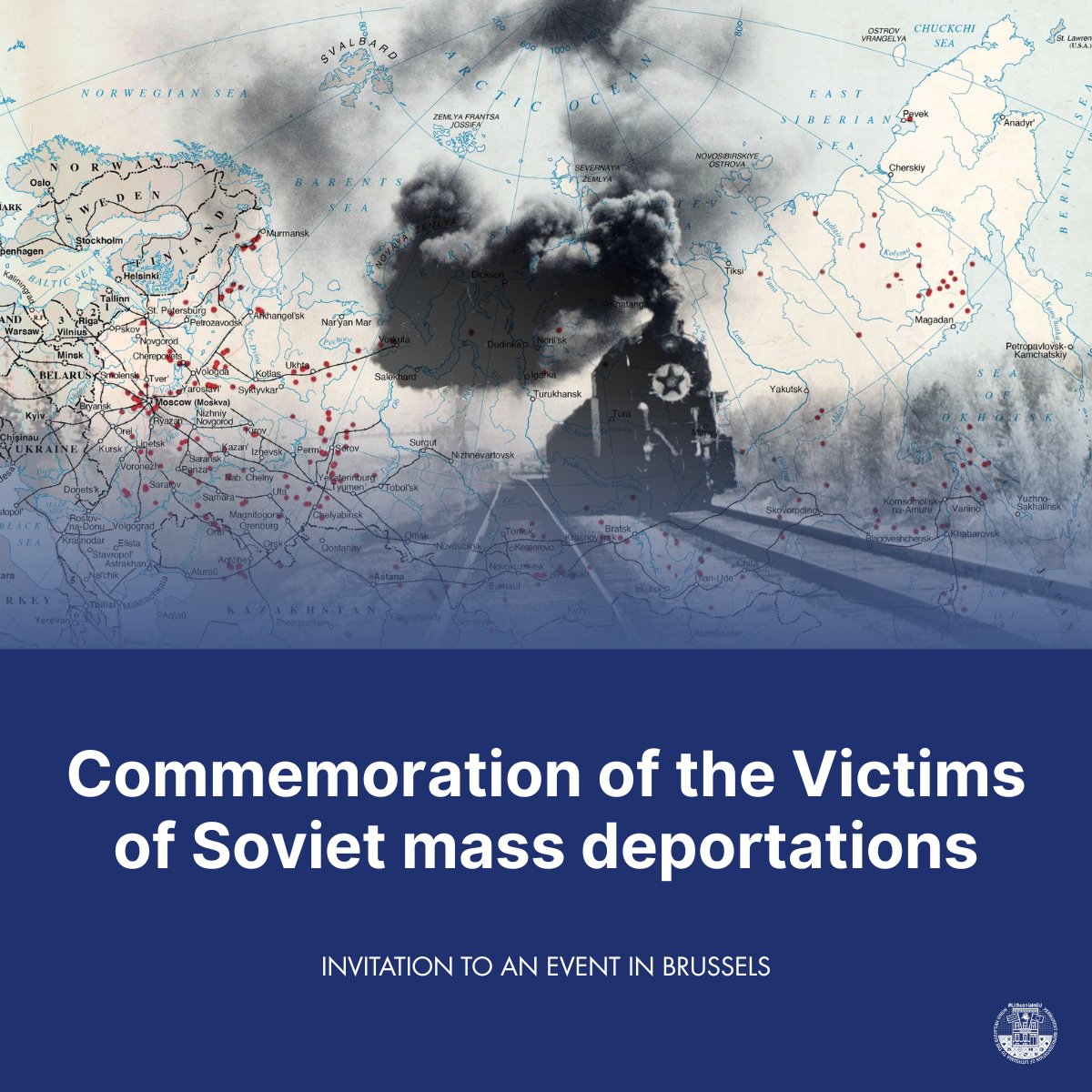 PermRep of Lithuania to the EU (@lithuaniaineu) on Twitter photo On 4 June, from 14:00-16:00, the 5th commemoration of Soviet mass deportations will be held in front of the European Parliament in #Brussels to pay tribute to the victims of Soviet crimes by reading the names of those who were forcibly deported.
Register: ep-events.secure.europarl.europa.eu/europarl/Sovie… On 4 June, from 14:00-16:00, the 5th commemoration of Soviet mass deportations will be held in front of the European Parliament in #Brussels to pay tribute to the victims of Soviet crimes by reading the names of those who were forcibly deported.
Register: ep-events.secure.europarl.europa.eu/europarl/Sovie…