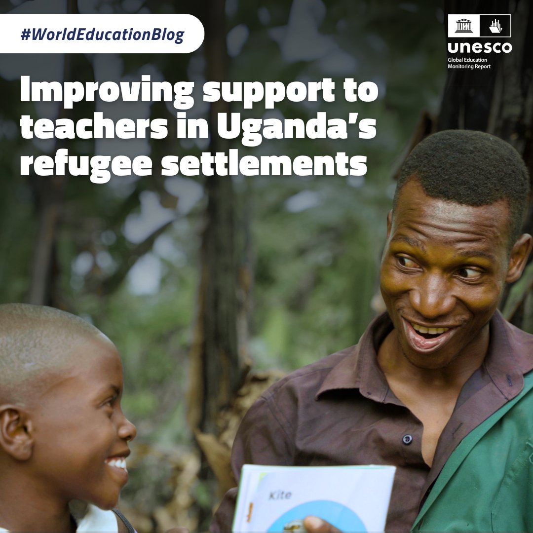 Education Cannot Wait (@educannotwait) on Twitter photo Improving support to teachers in #Uganda’s refugee settlements
Read the latest #WorldEducationBlog to learn how an innovative model in🇺🇬 – funded by <a href="/EduCannotWait/">Education Cannot Wait</a> and led by @Save_Children & the Uganda Education Consortium – is supporting teachers’ well-being, professional Improving support to teachers in #Uganda’s refugee settlements
Read the latest #WorldEducationBlog to learn how an innovative model in🇺🇬 – funded by <a href="/EduCannotWait/">Education Cannot Wait</a> and led by @Save_Children & the Uganda Education Consortium – is supporting teachers’ well-being, professional