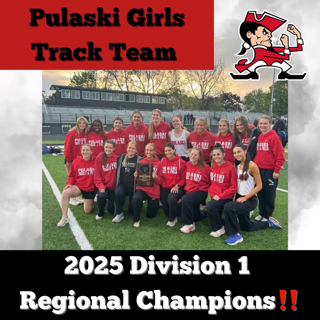 CONGRATULATIONS TO THE GIRLS TRACK TEAM ON BEING THE 2025 DIVISION 1 REGIONAL CHAMPS‼️‼️ #RaiderStrong #Track&amp;Field