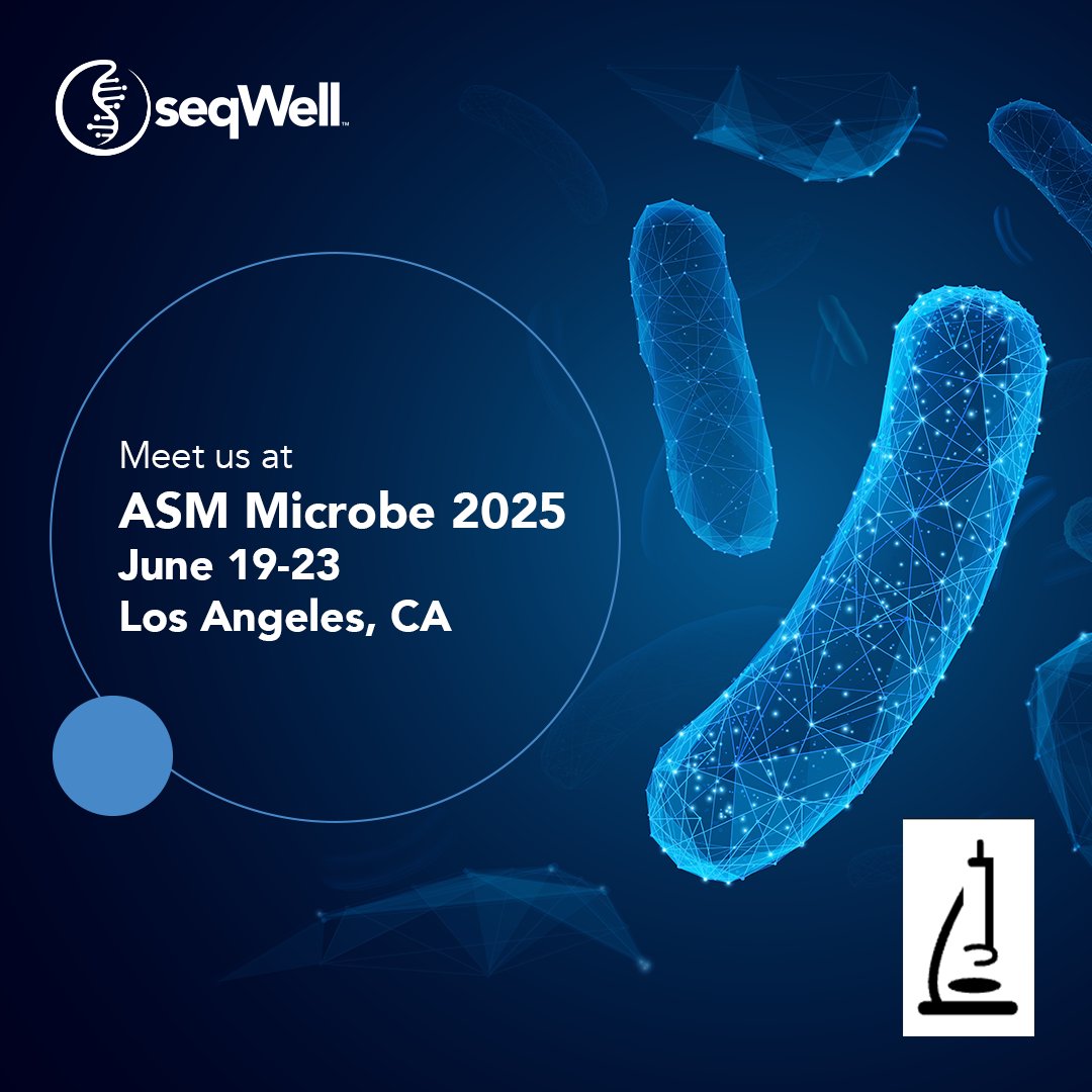 Los Angeles, here we come! Find seqWell at #ASMMicrobe2025 this June to learn about the latest in library prep.

hubs.ly/Q03ps7JN0