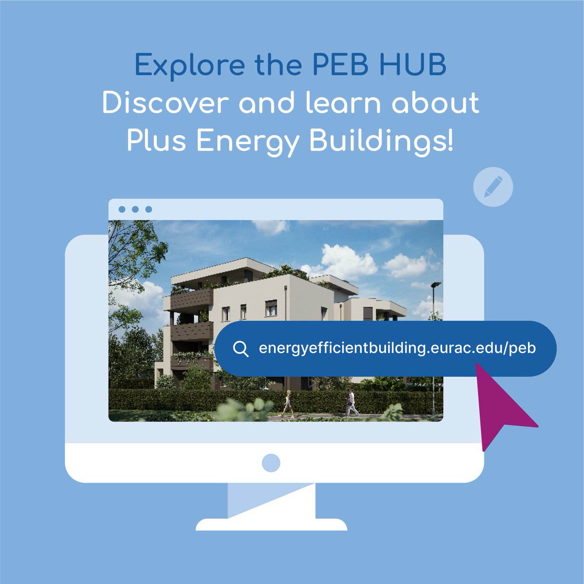 🛎️The PEB HUB is online &amp; running!

The PEB HUB is a repository dedicated to advancing #plusenergybuildings. It is designed to show latest advancements &amp; solutions to empower architects, engineers, researchers &amp; profesionals shaping the future of Europe’s residential buildings.