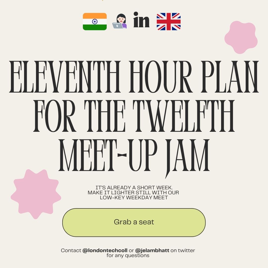 londontechcoll's tweet image. Our May meet-up is a last-minute one happening tomorrow. So if you can make it, register here soon: lu.ma/roqx29pr
This time, we're using our community member @championswimmer 's brand new vibe-coded app midpoint.place to decide our meet-up location, so pretty…