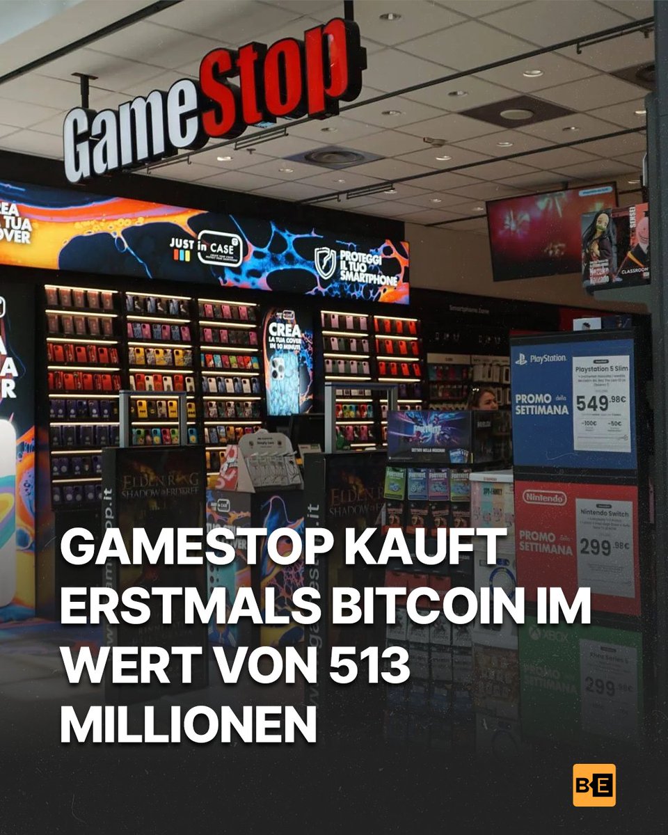 😯 Es ist ein historischer Schritt: Nachdem sich Krypto- und GameStop-Fans  zwei Monate lang gedulden mussten, verkündet der berühmtberüchtigte  Videospielhändler nun den ersten Bitcoin-Kauf seiner  Unternehmensgeschichte. Laut einer knappgehaltenen ...