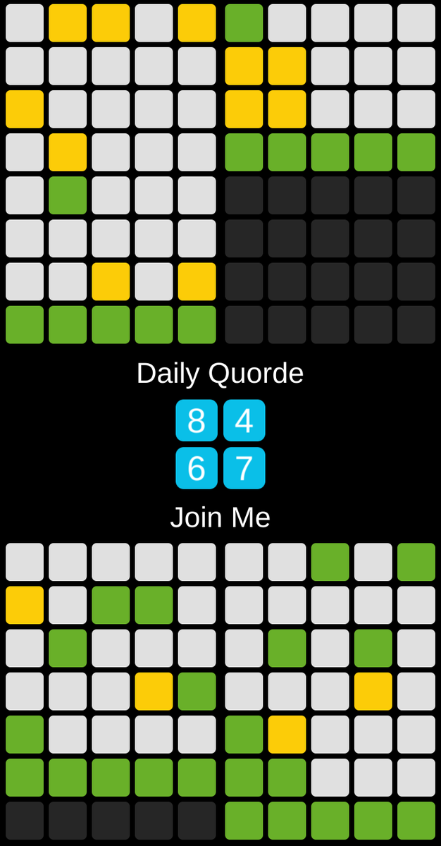 phillip_foss's tweet photo. Wordle 1,439 4/6

🟨⬜⬜⬜🟩
⬜🟩⬜⬜⬜
⬜🟨⬜⬜🟨
🟩🟩🟩🟩🟩
Daily Quorde #1244 
8️⃣4️⃣
6️⃣7️⃣
Play it here!
https://t.co/7RjYoLFyz4
#Quorde #Wordle https://t.co/ioVqRP8nQl