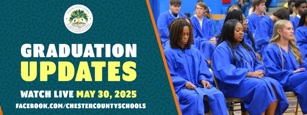 Due to likely bad weather on Friday morning, all high school graduations will be held indoors in each school's gym. Seating is limited to the number of tickets given to each student. Ceremonies will be livestreamed on Facebook. Please contact your child’s school for more info.