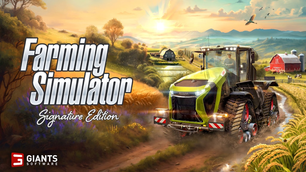 TechnolokiNews's tweet image. GIANTS Software bringt Farming Simulator: Signature Edition diesen Winter auf die Nintendo Switch 2. Mit über 400 Maschinen, 25 Feldfrüchten und 3 Karten verspricht die umfassendste Version der Reihe vielfältigen Landwirtschaftsspaß.

#FarmingSimulator #SignatureEdition
