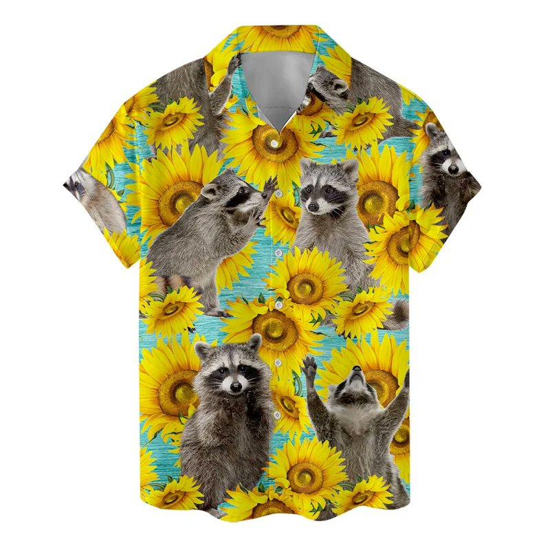 Animal Cat Raccoon Hawaiian Shirts For Men!
Get it here : >> jaarashop.com/collections/ra…