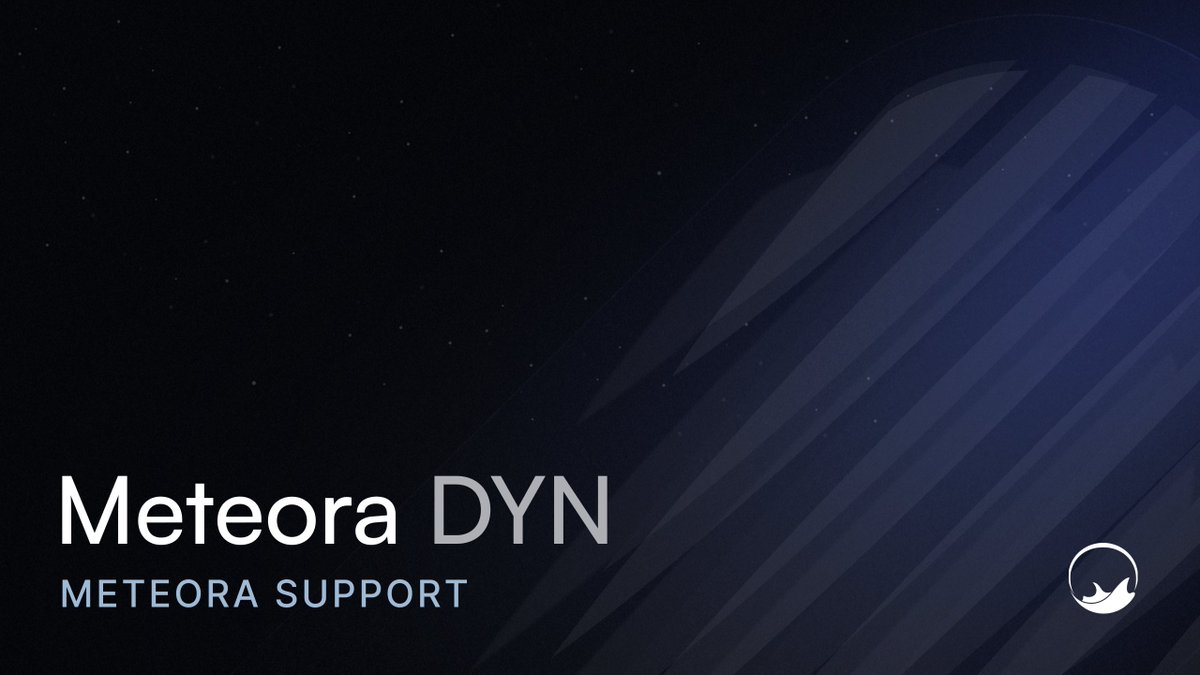 Meteora DYN is live on Mobula 🔥

<a href="/MeteoraAG/">Meteora</a> — Solana’s most capital-efficient AMM, now streams directly to your backend.

Track LP movements, swaps, and pool activity in real time with:
✅ Chain-abstracted models
✅ Webhooks &amp; WSS
✅ 0s latency

🔌 Start building →