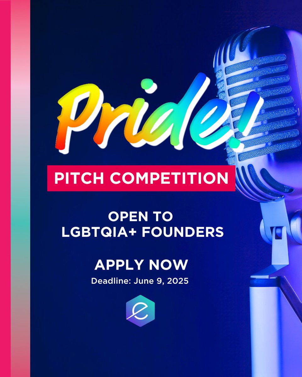 eMerge Americas (@emergeamericas) on Twitter photo 🚨#Reminder: Applications are still open for the Pride! Pitch Competition — spotlighting early-stage #startups with at least one #LGBTQIA+ founder! Six selected companies will pitch live on Wednesday, June 25, during the Miami Tech Happy Hour, in partnership with <a href="/chrisadamo_/">Chris Adamo (Miami 🦩 🦩 )</a> & 🚨#Reminder: Applications are still open for the Pride! Pitch Competition — spotlighting early-stage #startups with at least one #LGBTQIA+ founder! Six selected companies will pitch live on Wednesday, June 25, during the Miami Tech Happy Hour, in partnership with <a href="/chrisadamo_/">Chris Adamo (Miami 🦩 🦩 )</a> &