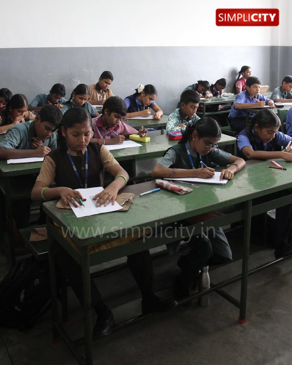 simplicitycbe's tweet image. #photostory
URC Palaniammal School in Erode hosted an exciting class-wise mathematics competition as part of Math Month celebrations. Students showcased their numerical abilities with enthusiasm, demonstrating impressive mathematical talent and problem-solving skills!

#MathMonth…