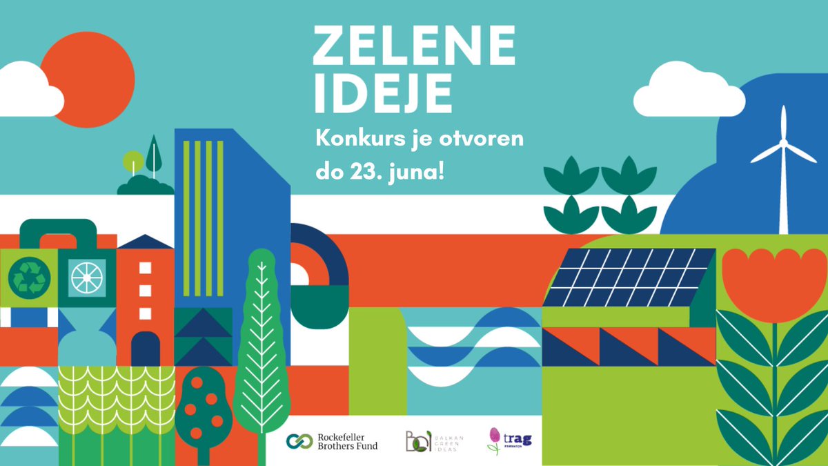 Imaš ideju kako da poboljšaš svoju zajednicu i zaštitiš prirodu, a da u isto vreme posluješ odgovorno i solidarno?

Više informacija: bit.ly/zeleneideje2025