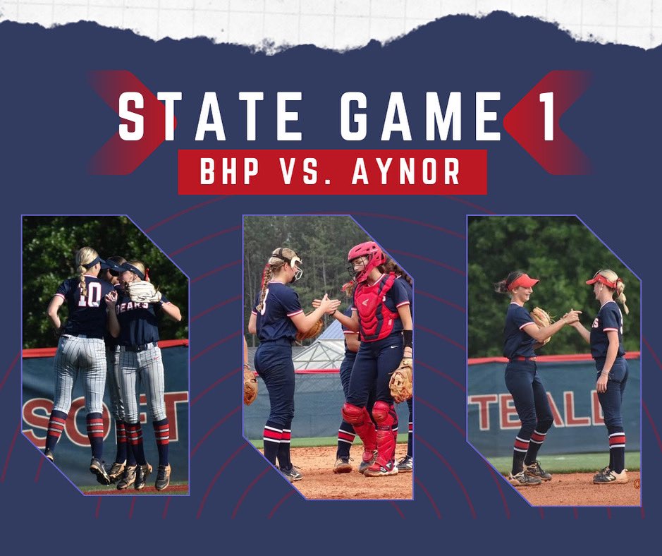 IT’S GAMEDAY… AGAIN‼️ Game 1️⃣ will be held at Aynor @ 6PM tonight. Due to the extra day, we expect EVERYONE to show up and be LOUD‼️🐻
