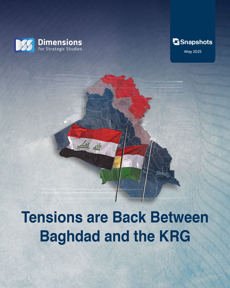 dimensionsEN's tweet photo. Renewed tensions between Baghdad and the Kurdish region suggest a new balance is emerging in #Iraq . We examine how U.S. pressure and Iran’s regional retreat are redrawing the Iraqi map

https://t.co/8Z2Rz9PLmd https://t.co/ssbDq1rjTn
