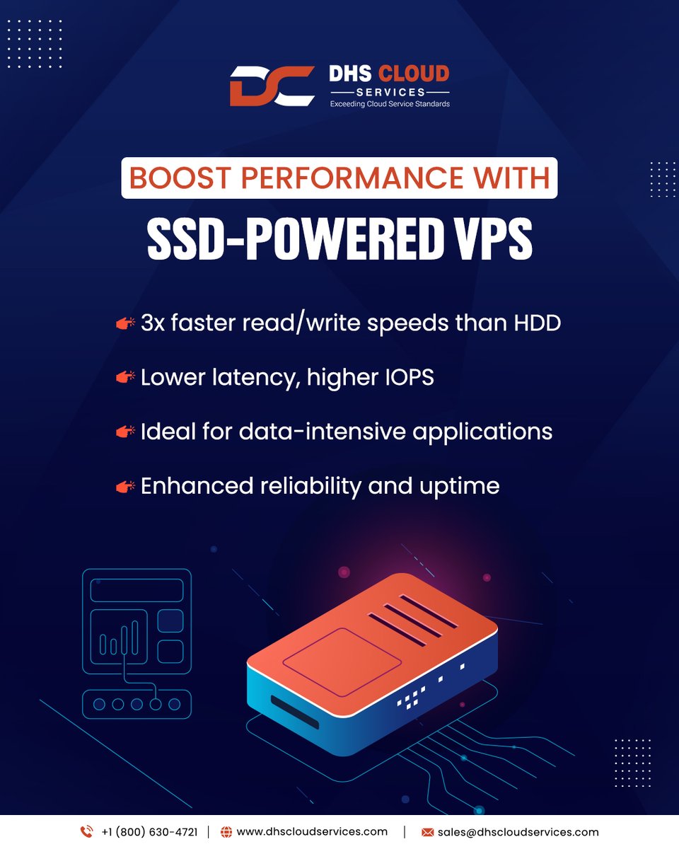 UpcloudDhs's tweet image. Experience blazing-fast performance and rock-solid reliability with SSD-powered VPS hosting from DHS Cloud Services. Perfect for developers, businesses, and data-heavy workloads.

#ssdvpshosting #dhscloudservices #cloudperformance #cloudtech  #USA